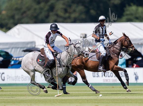 Polo action, 2021 Gold Cup, Cowdray Park Polo Club