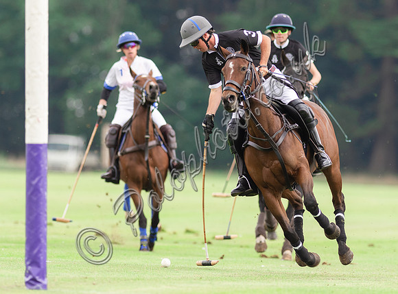 Polo action the Town Cup End of Season Tournament, Cirencester Park