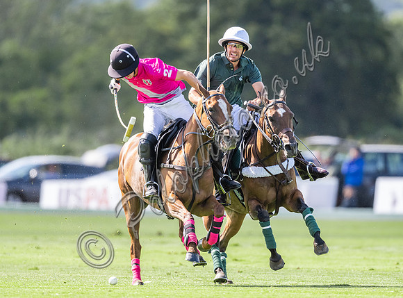 Polo action, 2024 Gold Cup, Cowdray Park Polo Club