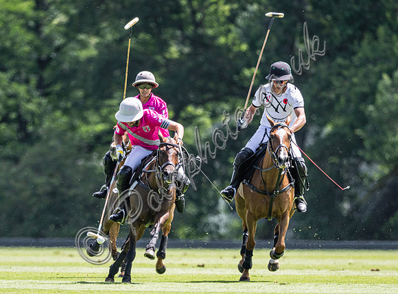 Polo action, 2024, Cowdray Park Polo Club