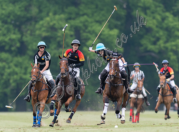 Polo action, May 4 Goal Spring Cup 2022, Cowdray Park Polo Club