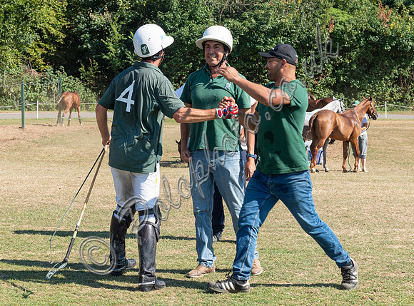 Polo action, 2025 Gold Cup quarter finals, Cowdray Park Polo Club