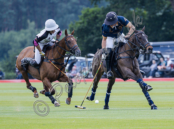 Polo action, 2025 Gold Cup, Cowdray Park Polo Club
