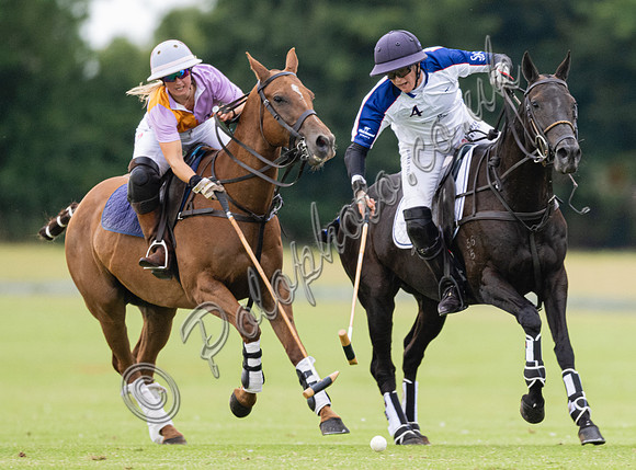 polo action VL Ladies 16 goal semi-final, Cirencester Park