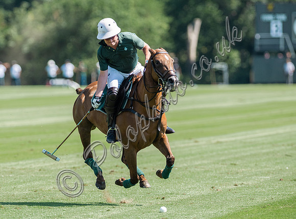 Polo action, 2025 Gold Cup quarter finals, Cowdray Park Polo Club