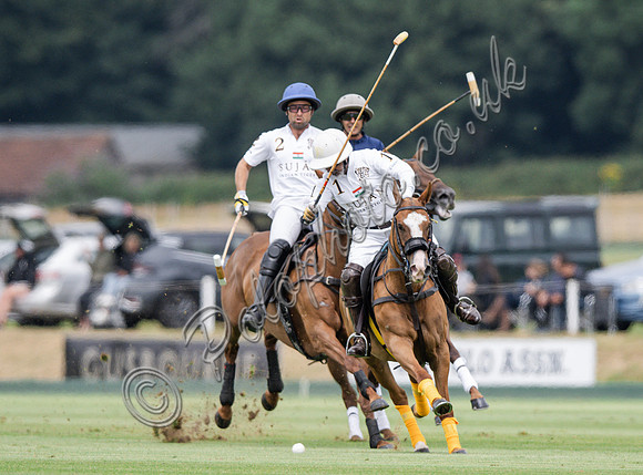 Polo action, 2025 Gold Cup, Cowdray Park Polo Club