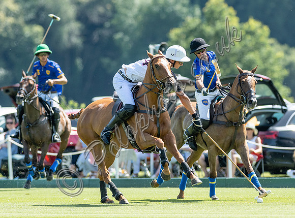 Polo action, 2021 Gold Cup, Cowdray Park Polo Club