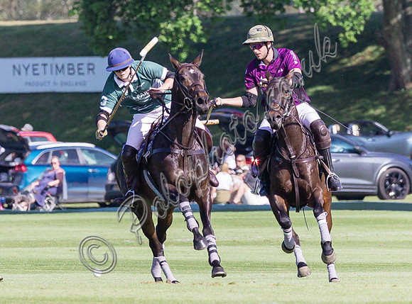 polo action, May 4 Goal Spring Cup subsidiary final 2022 at Cowdray Park Polo Club