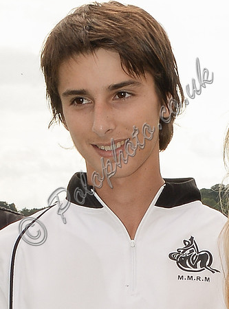 close-up portrait of polo player José Ramon Araya