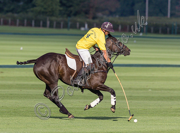 Park House Cup Polo action, 2022, Cowdray Park Polo Club