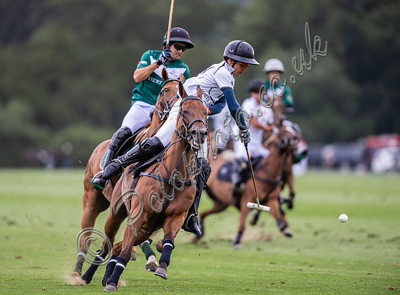Polo action, 2024 Gold Cup, Cowdray Park Polo Club