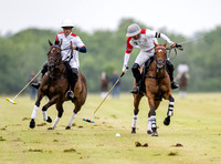 Polo action Bathurst Cup, Cirencester Park
