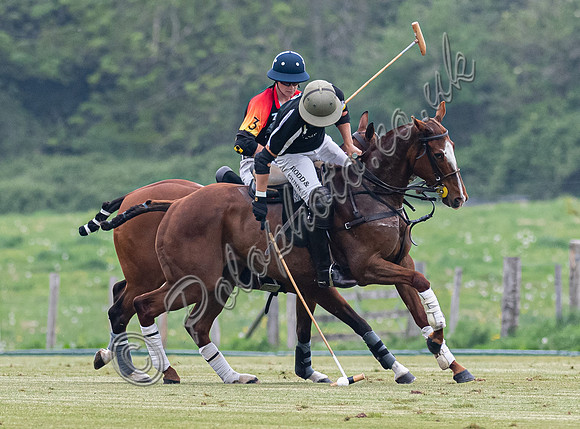 Polo action, May 4 Goal Spring Cup 2022, Cowdray Park Polo Club