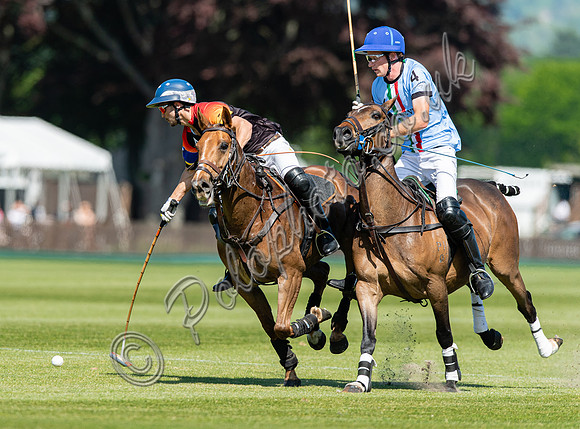 Polo action, 2022 May 4 Goal Spring Cup final, Cowdray Park Polo Club