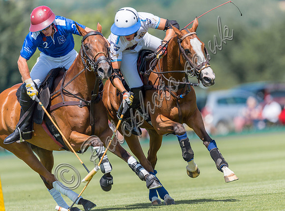 Polo action, 2021 Gold Cup, Cowdray Park Polo Club