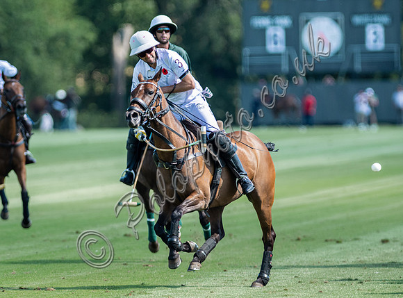 Polo action, 2025 Gold Cup quarter finals, Cowdray Park Polo Club