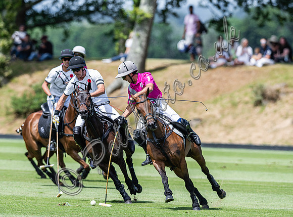 Polo action, 2024, Cowdray Park Polo Club