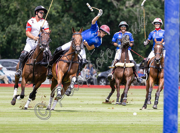 Polo action, 2021 Gold Cup, Cowdray Park Polo Club