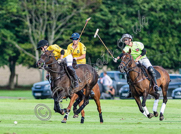 Park House Cup Polo action, 2022, Cowdray Park Polo Club