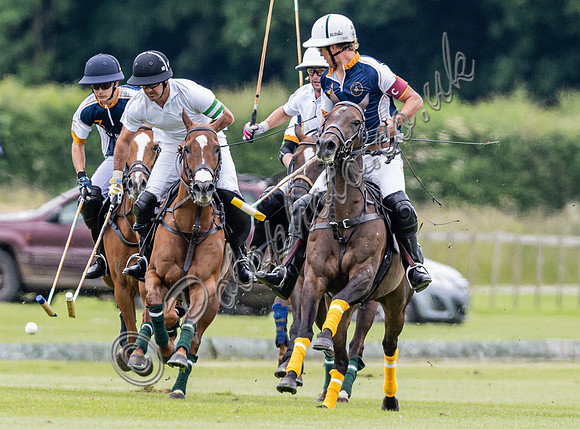 Polo action, Warwickshire Cup 2024, Cirencester Park