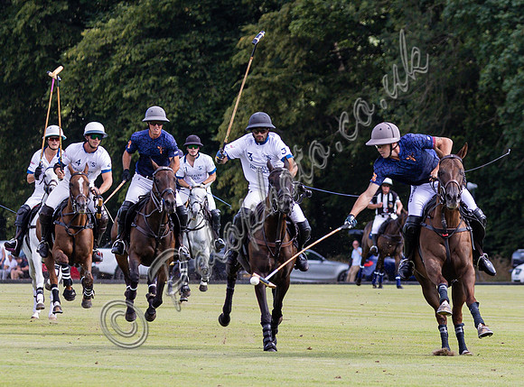 2025 County Cup semi-final action at Cirencester Park Polo Club