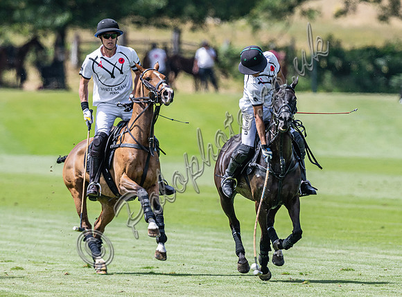 Polo action, 2024, Cowdray Park Polo Club