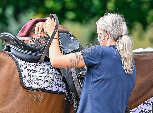 Polo action, Wichenford Bowl 2025 semi-final match, Beaufort Polo Club