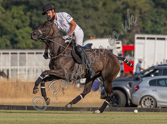 Polo action, County Cup 2025 league match, Cirencester Park