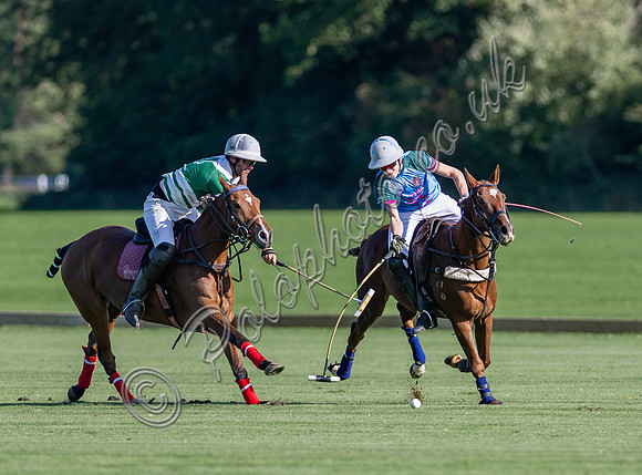 Polo action and presentation for the Sue Cudmore Associates Trophy, 2025,  Cirencester Park