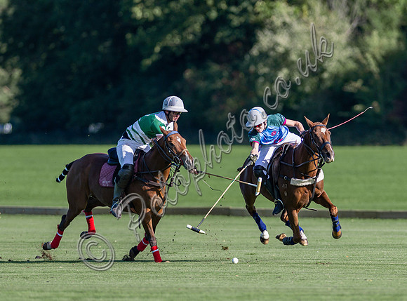 Polo action and presentation for the Sue Cudmore Associates Trophy, 2025,  Cirencester Park