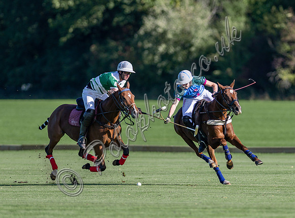 Polo action and presentation for the Sue Cudmore Associates Trophy, 2025,  Cirencester Park