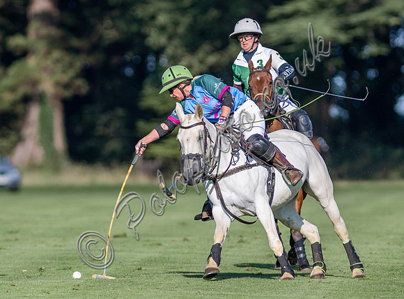 Polo action and presentation for the Sue Cudmore Associates Trophy, 2025,  Cirencester Park