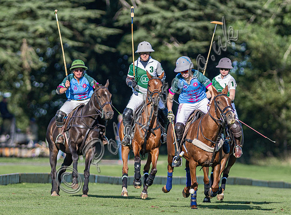 Polo action and presentation for the Sue Cudmore Associates Trophy, 2025,  Cirencester Park