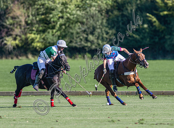 Polo action and presentation for the Sue Cudmore Associates Trophy, 2025,  Cirencester Park