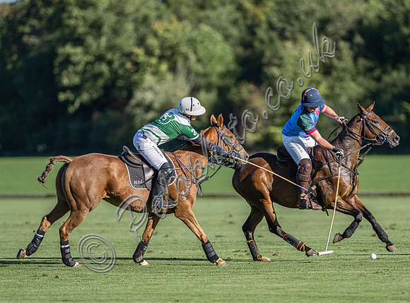 Polo action and presentation for the Sue Cudmore Associates Trophy, 2025,  Cirencester Park