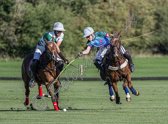 Polo action and presentation for the Sue Cudmore Associates Trophy, 2025,  Cirencester Park