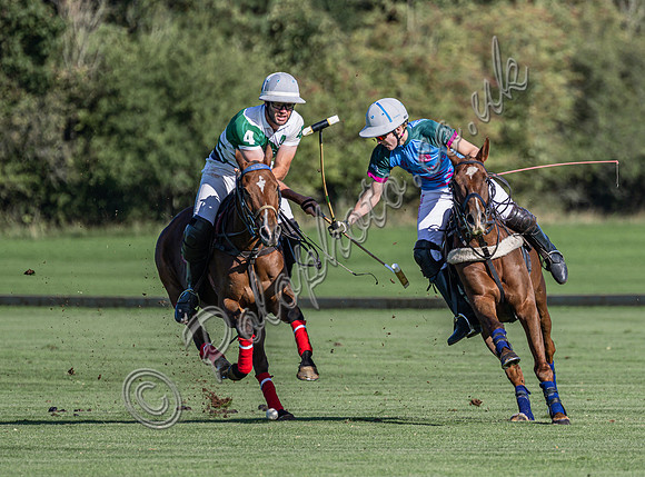 Polo action and presentation for the Sue Cudmore Associates Trophy, 2025,  Cirencester Park