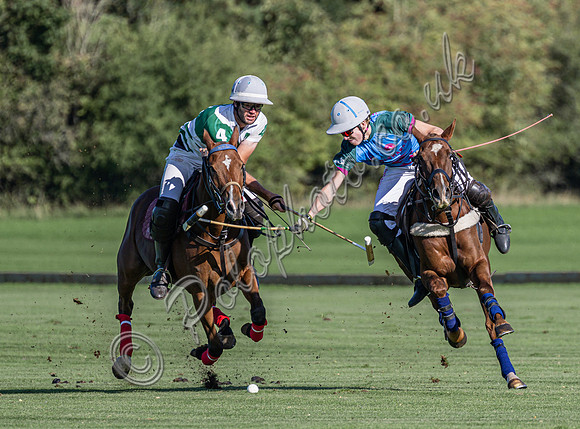Polo action and presentation for the Sue Cudmore Associates Trophy, 2025,  Cirencester Park
