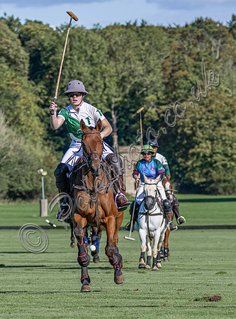 Polo action and presentation for the Sue Cudmore Associates Trophy, 2025,  Cirencester Park