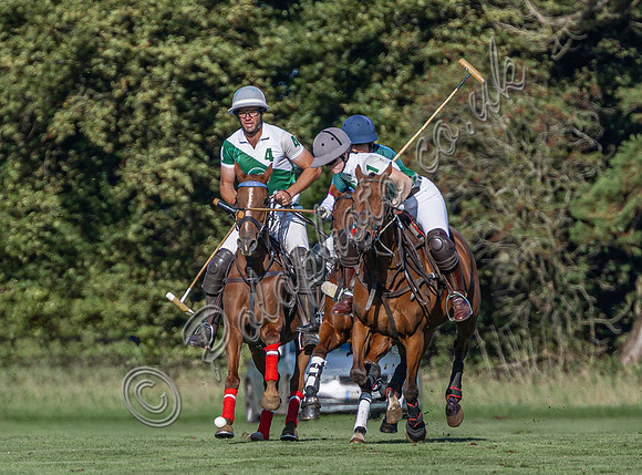 Polo action and presentation for the Sue Cudmore Associates Trophy, 2025,  Cirencester Park