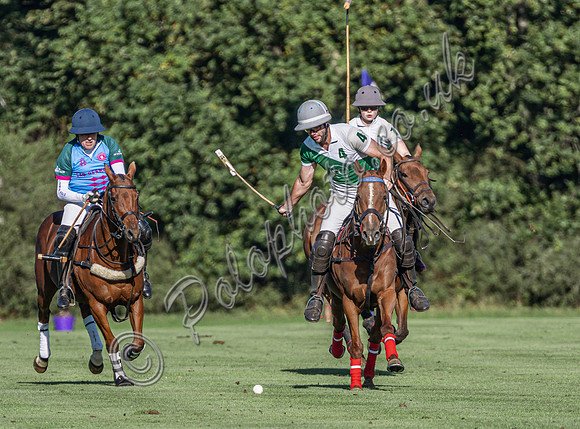 Polo action and presentation for the Sue Cudmore Associates Trophy, 2025,  Cirencester Park