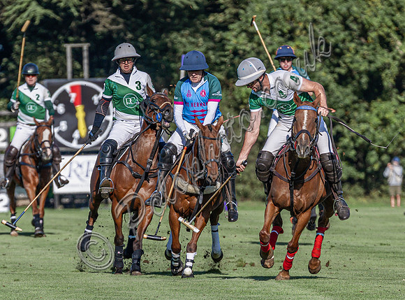 Polo action and presentation for the Sue Cudmore Associates Trophy, 2025,  Cirencester Park