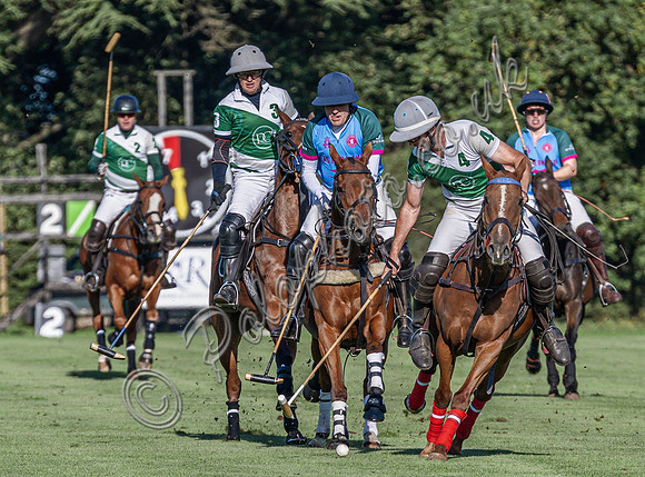 Polo action and presentation for the Sue Cudmore Associates Trophy, 2025,  Cirencester Park