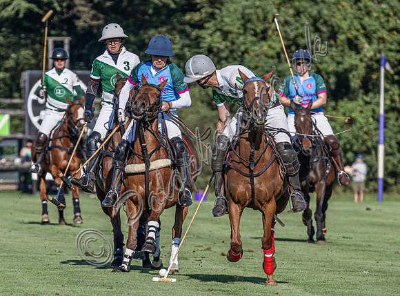 Polo action and presentation for the Sue Cudmore Associates Trophy, 2025,  Cirencester Park