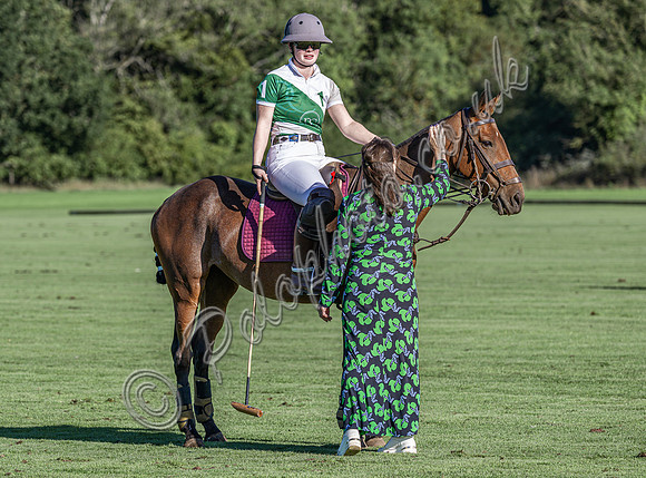 Polo action and presentation for the Sue Cudmore Associates Trophy, 2025,  Cirencester Park