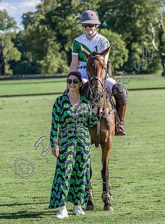 Polo action and presentation for the Sue Cudmore Associates Trophy, 2025,  Cirencester Park