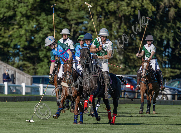 Polo action and presentation for the Sue Cudmore Associates Trophy, 2025,  Cirencester Park