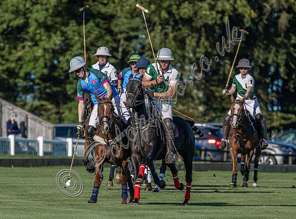 Polo action and presentation for the Sue Cudmore Associates Trophy, 2025,  Cirencester Park