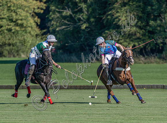 Polo action and presentation for the Sue Cudmore Associates Trophy, 2025,  Cirencester Park