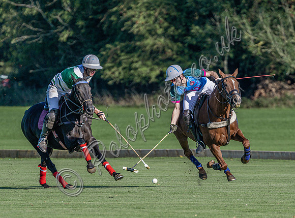 Polo action and presentation for the Sue Cudmore Associates Trophy, 2025,  Cirencester Park